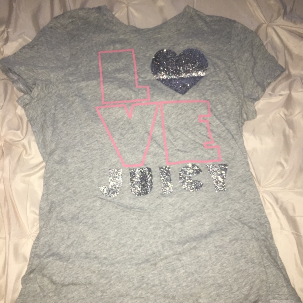 NWOT Juicy Couture gray shirt